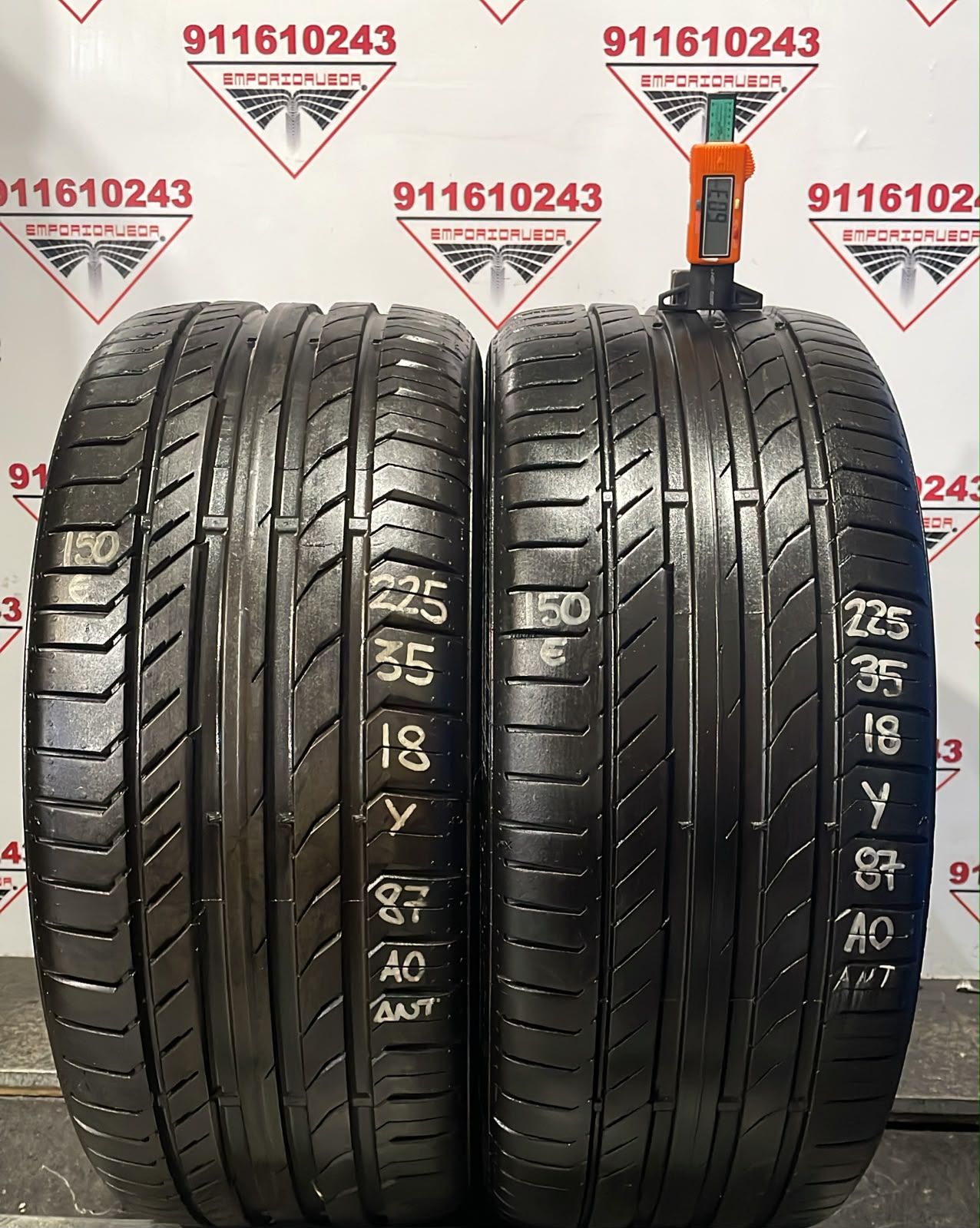 CONTINENTAL CONTISPORTCONTACT 5 USADO  225/35 R18 87 Y